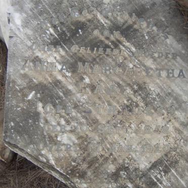 RAAL Anna Margaretha nee STRAUSS 1848-1920