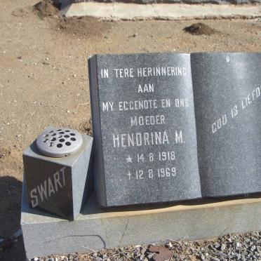 SWART Hendrina M. 1918-1969