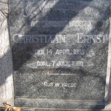 SCHUTTE Christiaan Ernst 1885-1960