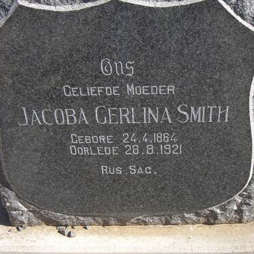 SMITH Jacoba Gerlina 1864-1921