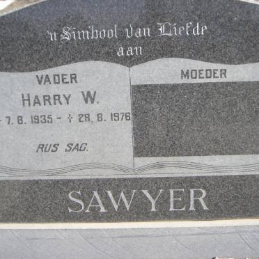 SAWYER Harry W. 1935-1976