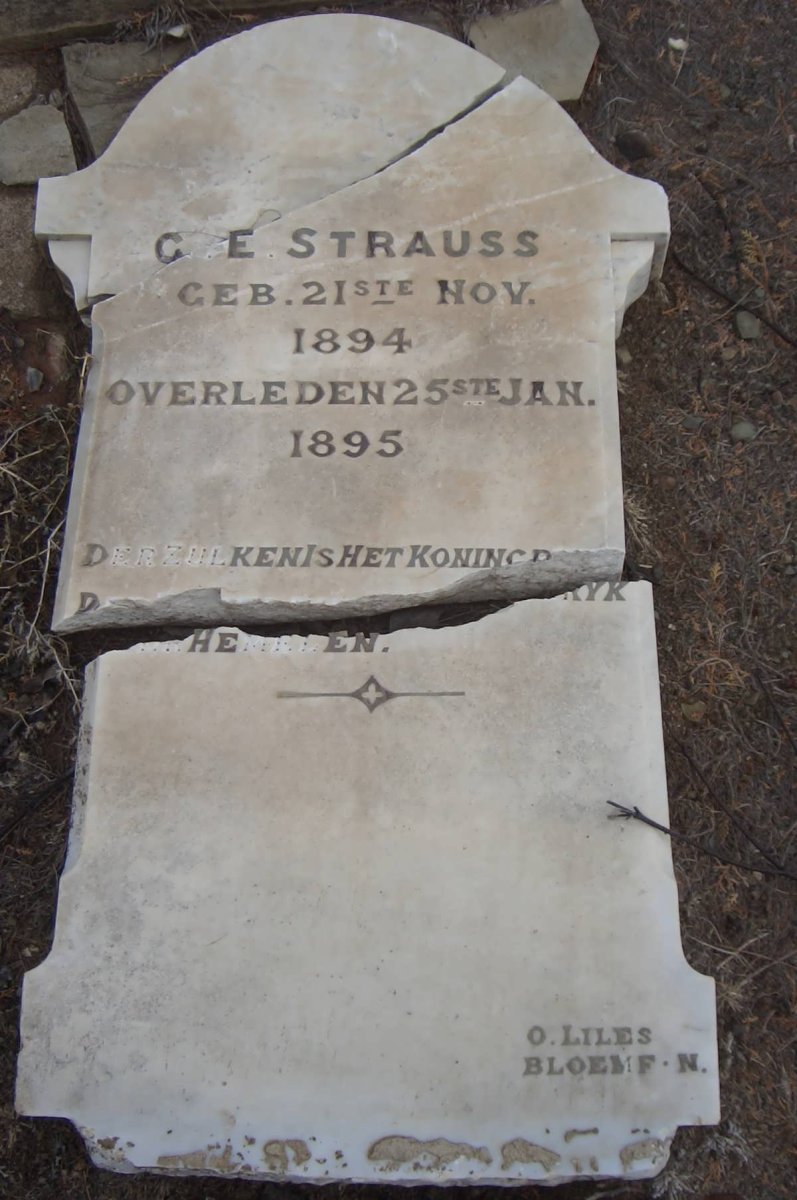 STRAUSS G.E. 1894-1895