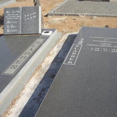 SLABBER Marius Du Bois 1913-1992 &amp; Corneel Cornelia Christina Johanna 1915-2004 