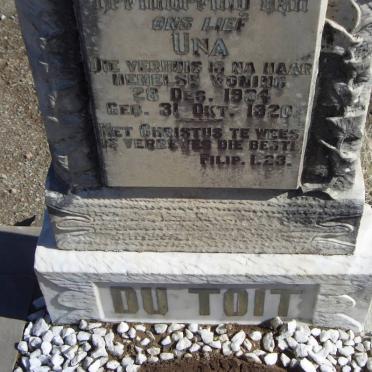 TOIT Una, du 1834-1920