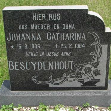 BESUYDENHOUT Johanna Catharina 1896-1984