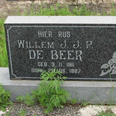 BEER Willem J.J.P., de 1911-1987