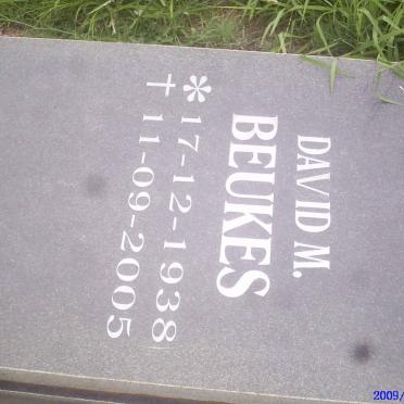 BEUKES David M. 1938-2005