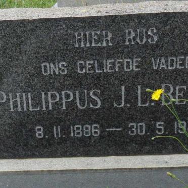 BEUKES Philippus J.L. 1886-1975