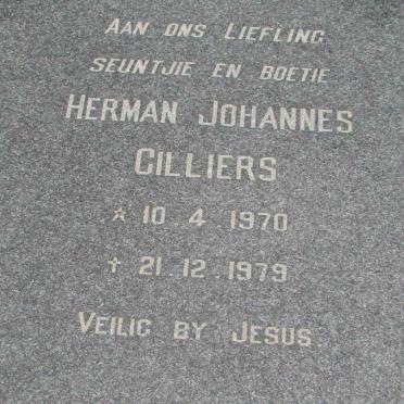 CILLIERS Herman Johannes 1970-1979