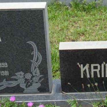 KRIEL Hendrik 1899-1981 &amp; Sannie 1906-1981