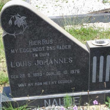 NAUDE Louis Johannes 1899-1976