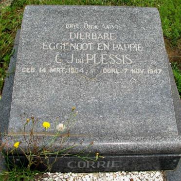 PLESSIS C.J., du 1904-1947