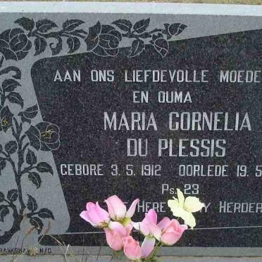 PLESSIS Maria Cornelia, du 1912-1999