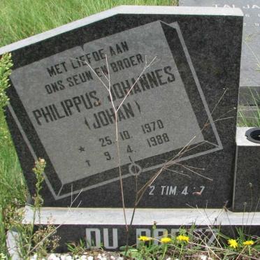 PREEZ Philippus Johannes, du 1970-1988