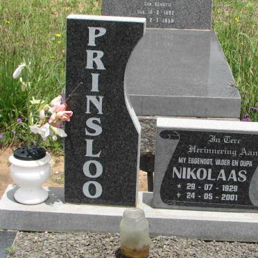 PRINSLOO Nikolaas 1929-2001