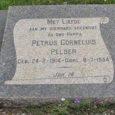PELSER Petrus Corneluis 1914-1954