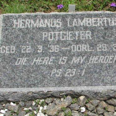 POTGIETER Hermanus Lambertus 1936-1956