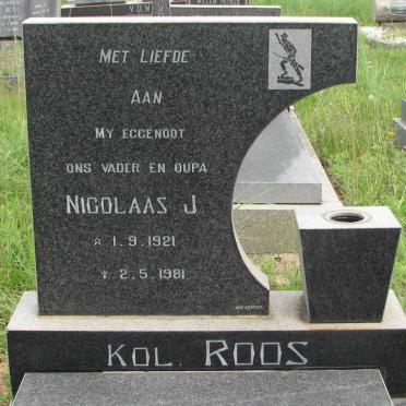 ROOS Nicolaas J. 1921-1981