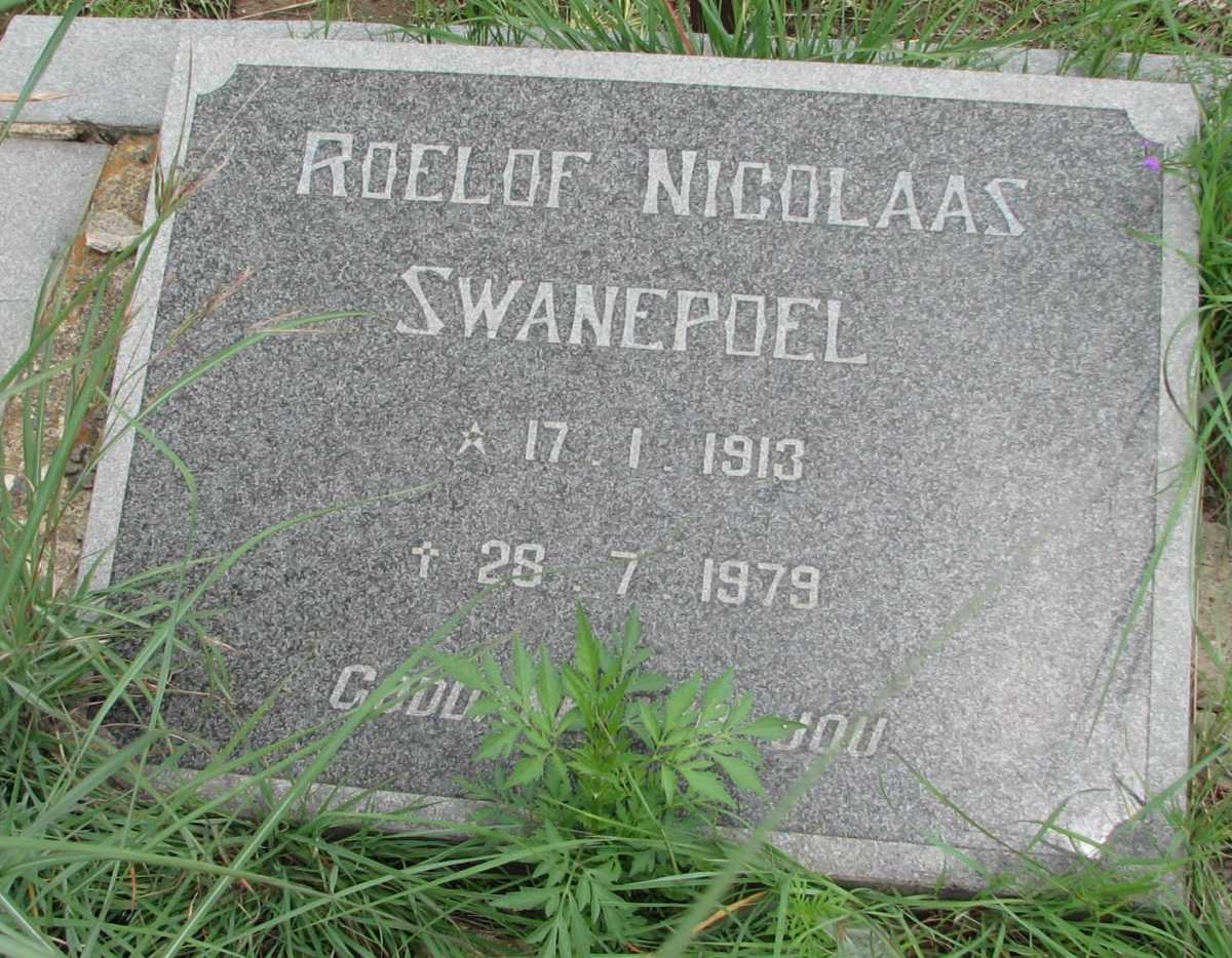 SWANEPOEL Roelof Nicolaas 1913-1979