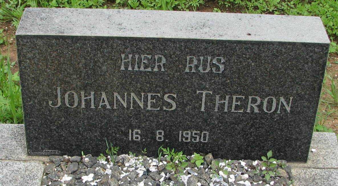 THERON Johannes -1950