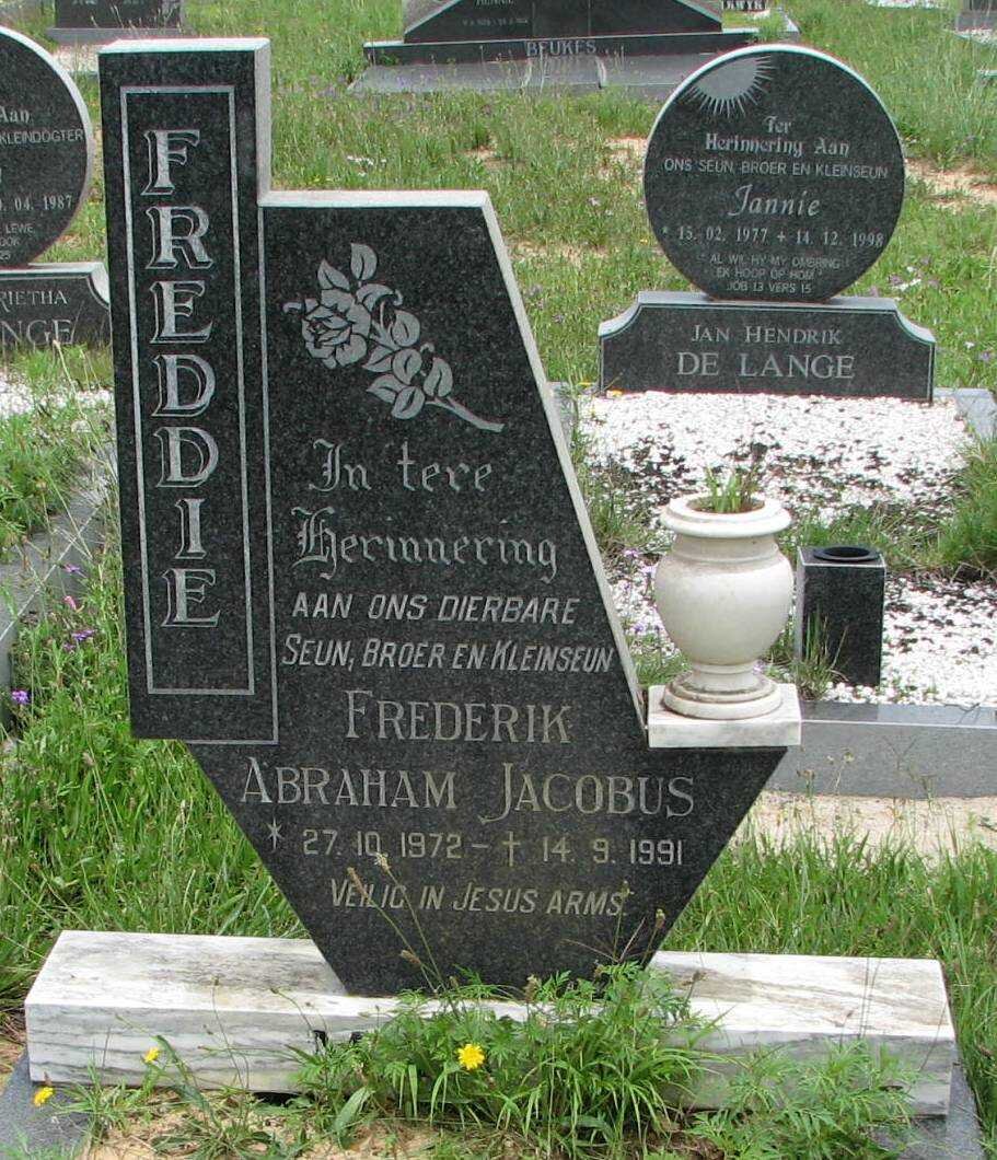 ? M? Frederik Abraham Jacobus 1972-1991