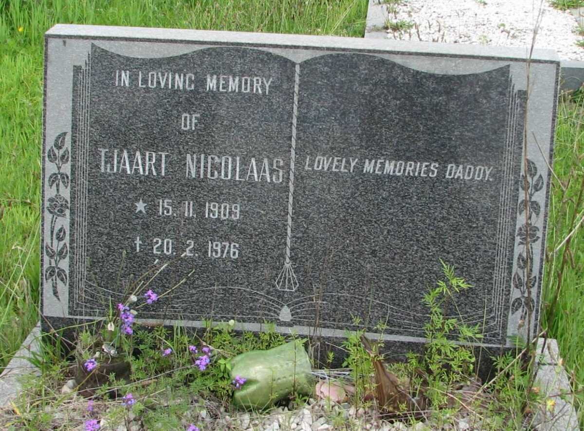 ? Tjaart Nicolaas 1909-1976