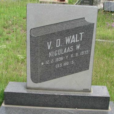 WALT Nicolaas W., v.d. 1896-1979