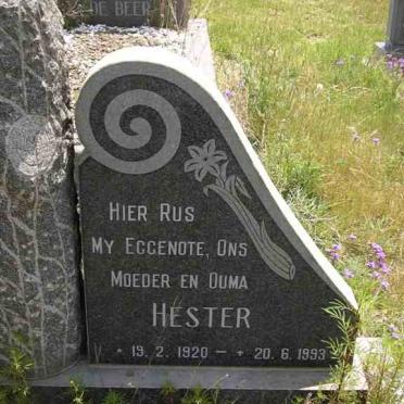 ? Hester 1920-1993