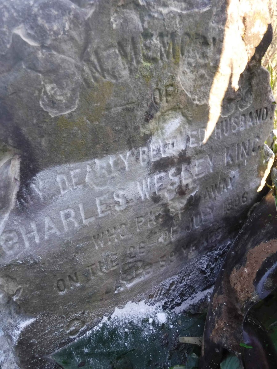 KING Charles Wesley -1906