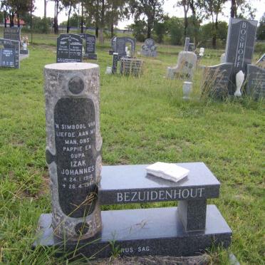BEZUIDENHOUT Izak Johannes 1910-1987