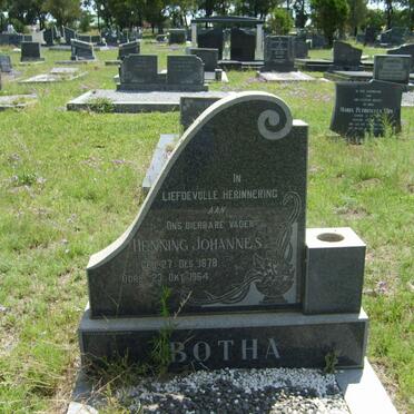 BOTHA Henning Johannes 1878-1964
