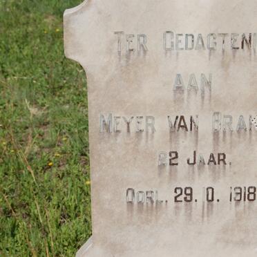 BRAKEL Meyer, van 1918
