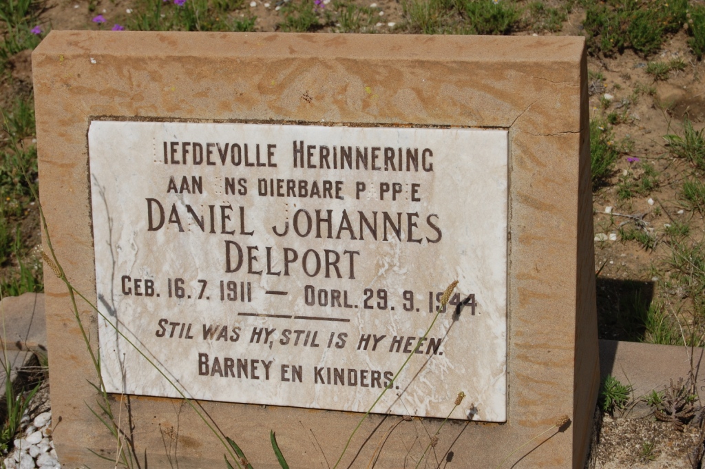 DELPORT Daniël Johannes 1911-1944