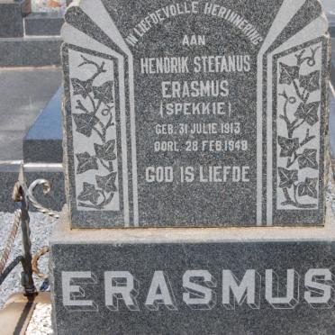 ERASMUS Hendrik Stefanus 1913-1948