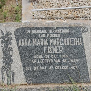 FISMER Anna Maria Margaretha -1945