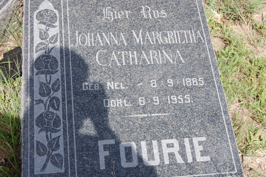 FOURIE Johanna Margrietha Catharina nee NEL 1885-1955