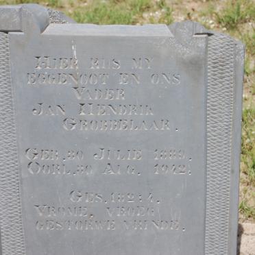 GROBBELAAR Jan Hendrik 1889-1942