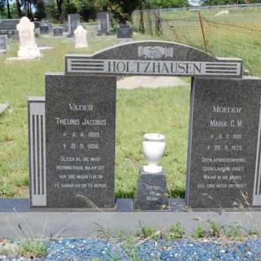 HOLTZHAUSEN Theunis Jacobus 1889-1956 &amp; Maria C.M. 1919-1973