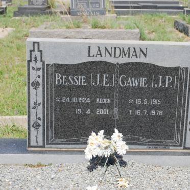 LANDMAN J.P. 1915-1978 &amp; J.E. KEOGH 1924-2001