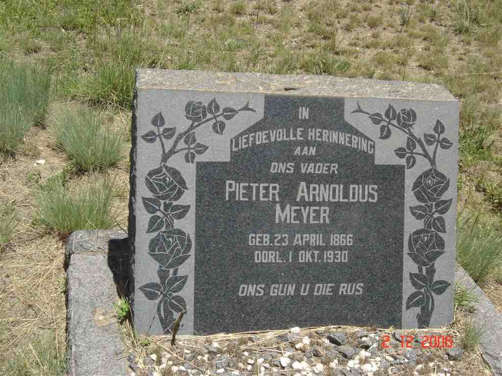 MEYER Pieter Arnoldus 1866-1930