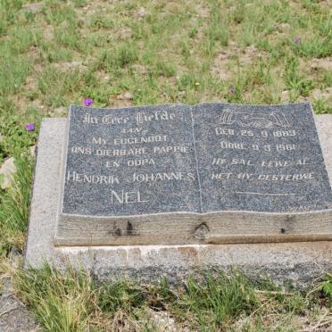 NEL Hendrik Johannes 1883-1961