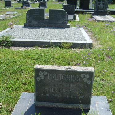 PRETORIUS Pieter Johannes 1887-1966