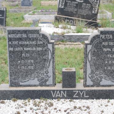 ZYL Pieter Willem, van 1875-1960 &amp; Margaretha Isabella 1878-1972