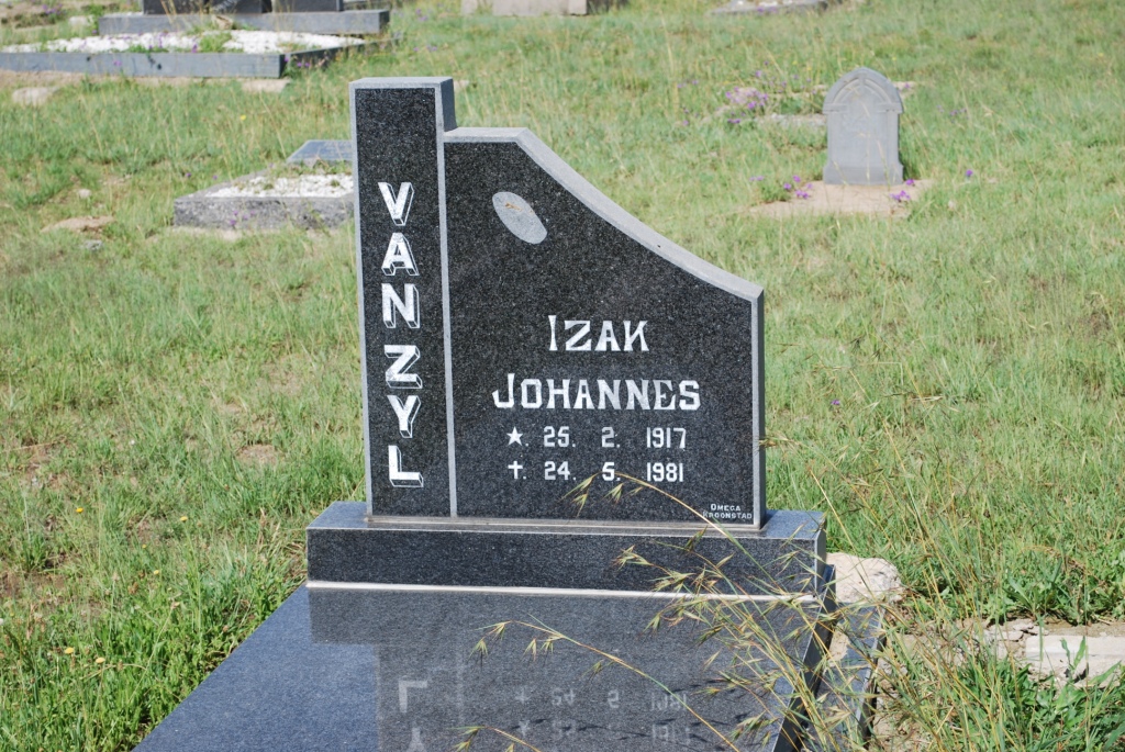 ZYL Izak Johannes, van 1917-1981