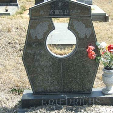 FRIEDRICHS Carl 1948-1994