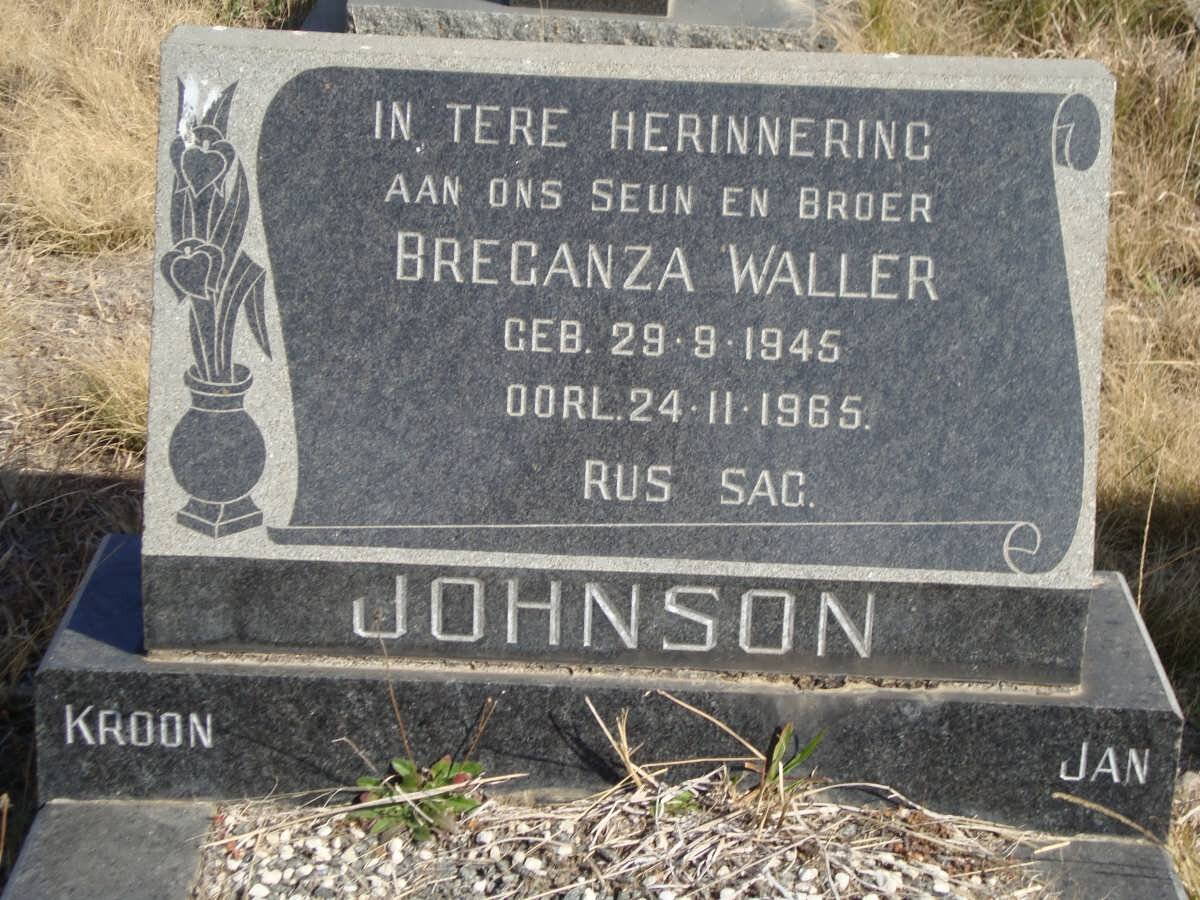 JOHNSON Breganza Waller 1945-1965