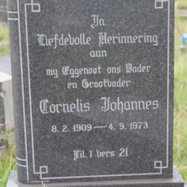 MULLER Cornelis Johannes 1909-1973