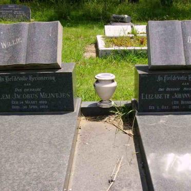 MEINTJES Willem Jacobus 1889-1959 &amp; Elizabeth Johanna BOSHOFF 1904-1976