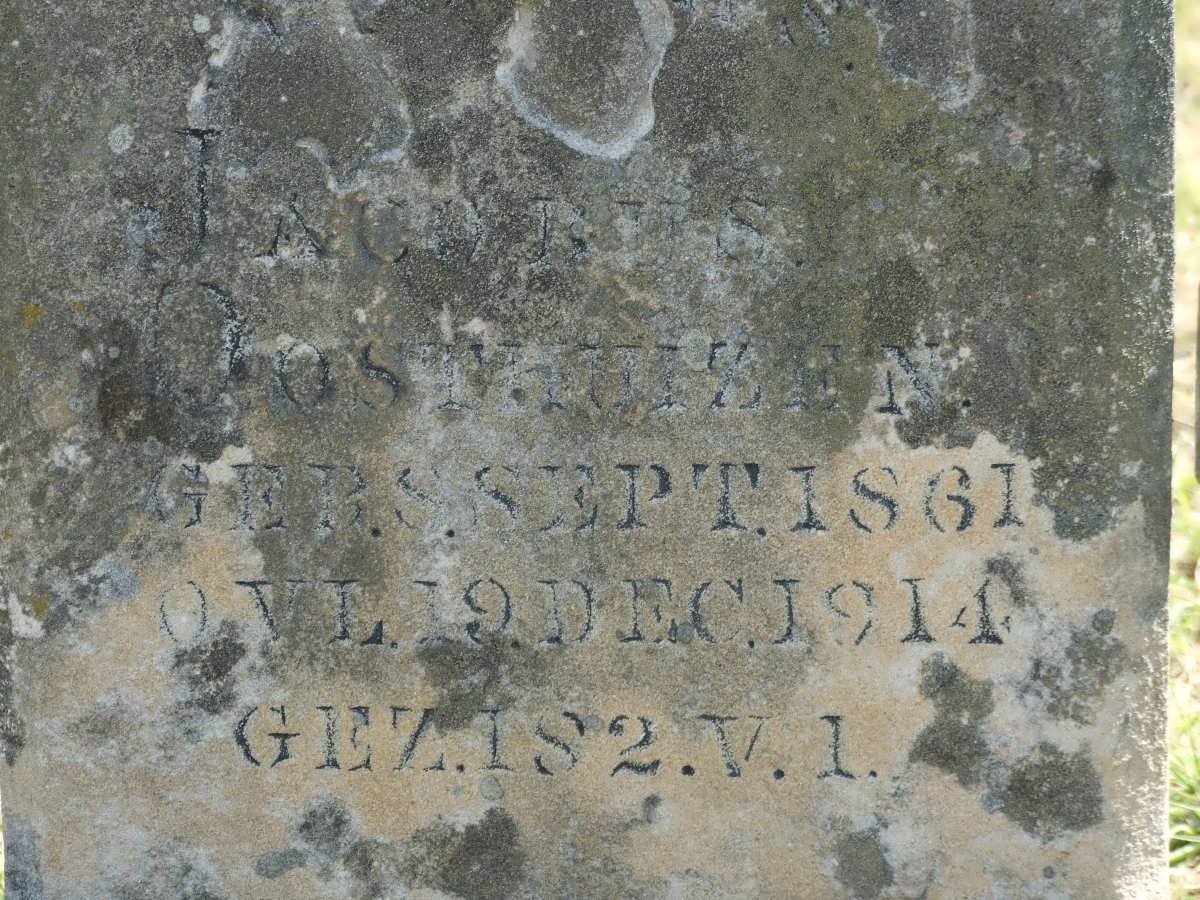 OOSTHUIZEN N.J. 1861-1914