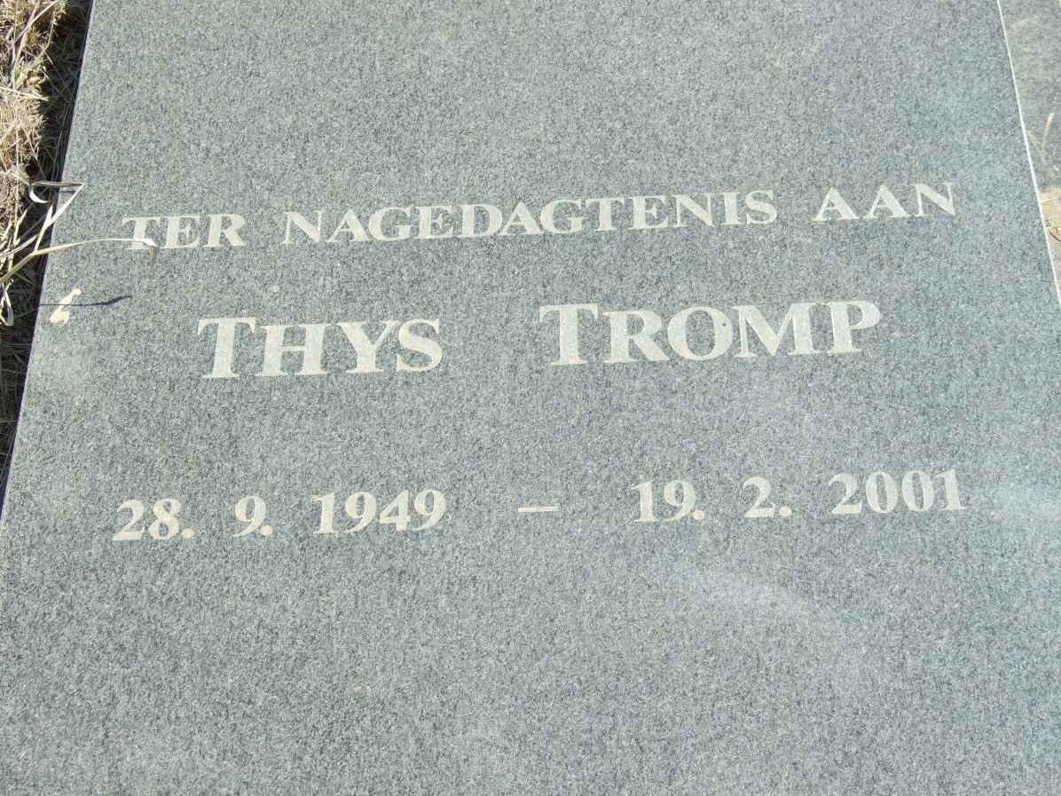 TROMP Thys 1949-2001